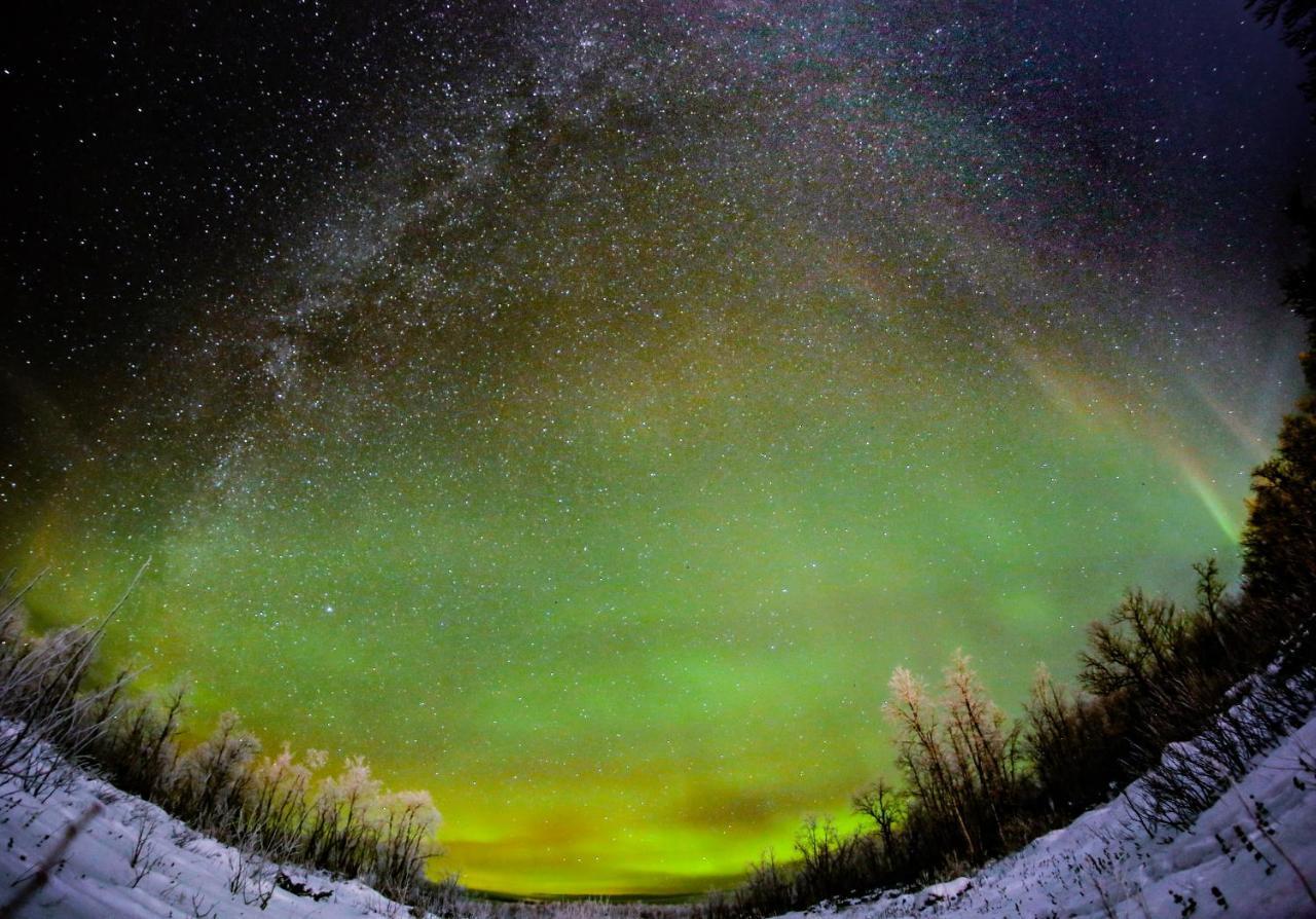 Mattarahkka Northern Light Lodge Kiruna Eksteriør bilde