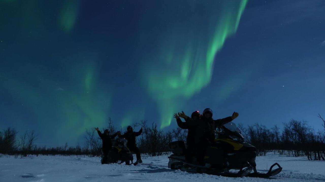 Mattarahkka Northern Light Lodge Kiruna Eksteriør bilde