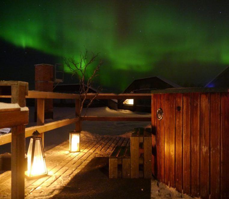 Mattarahkka Northern Light Lodge Kiruna Eksteriør bilde