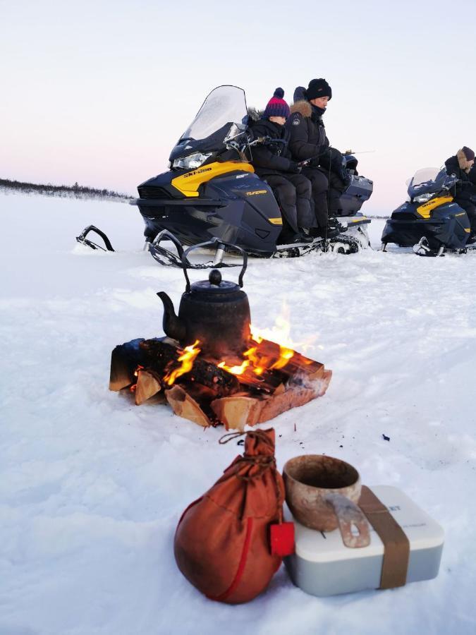 Mattarahkka Northern Light Lodge Kiruna Eksteriør bilde