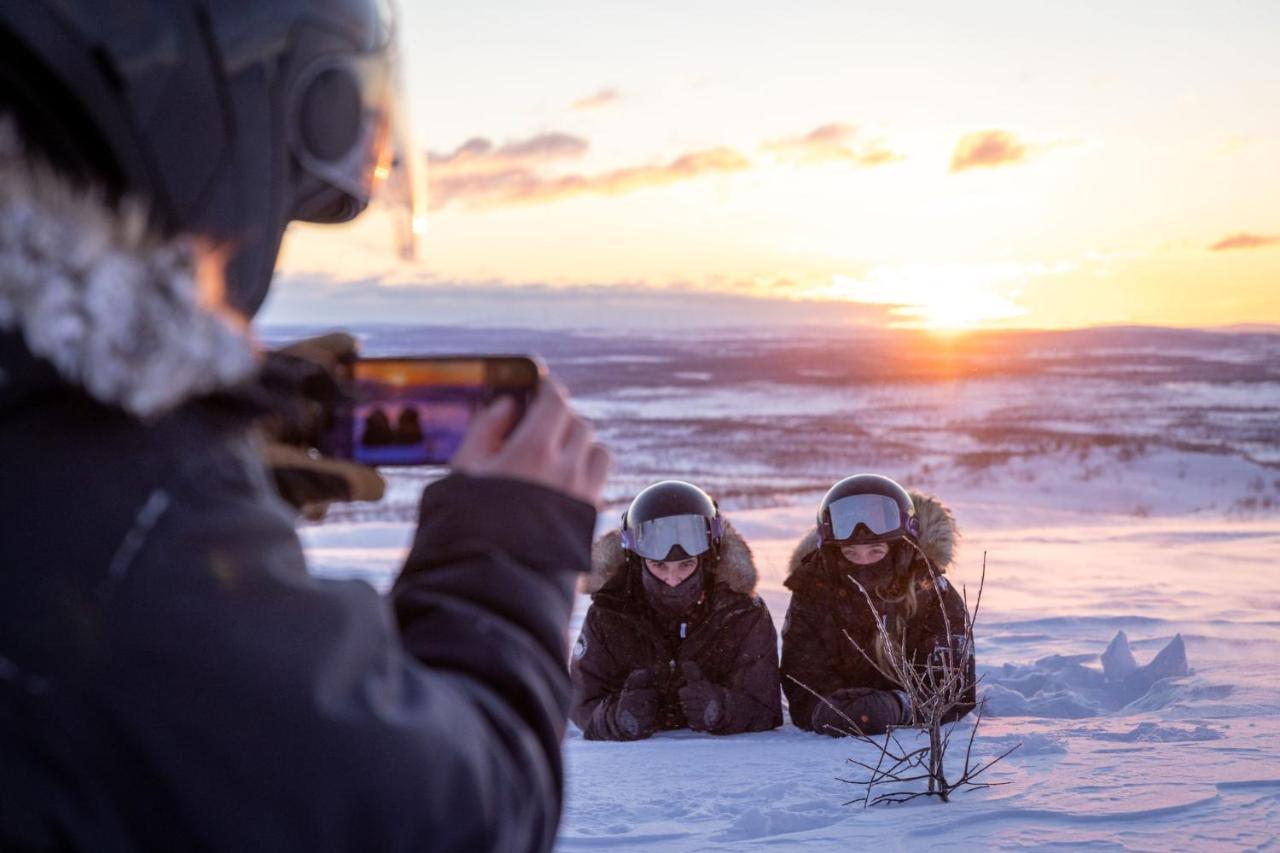 Mattarahkka Northern Light Lodge Kiruna Eksteriør bilde
