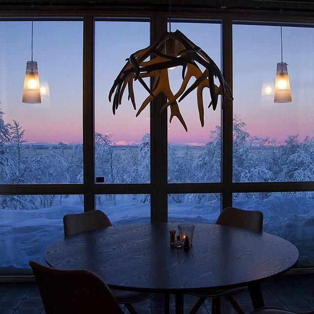 Mattarahkka Northern Light Lodge Kiruna Eksteriør bilde