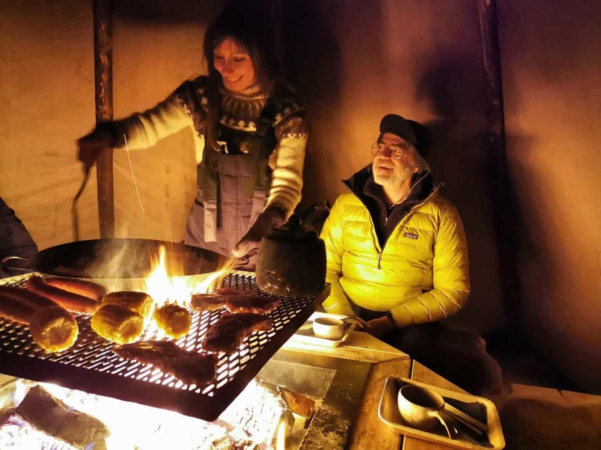 Mattarahkka Northern Light Lodge Kiruna Eksteriør bilde