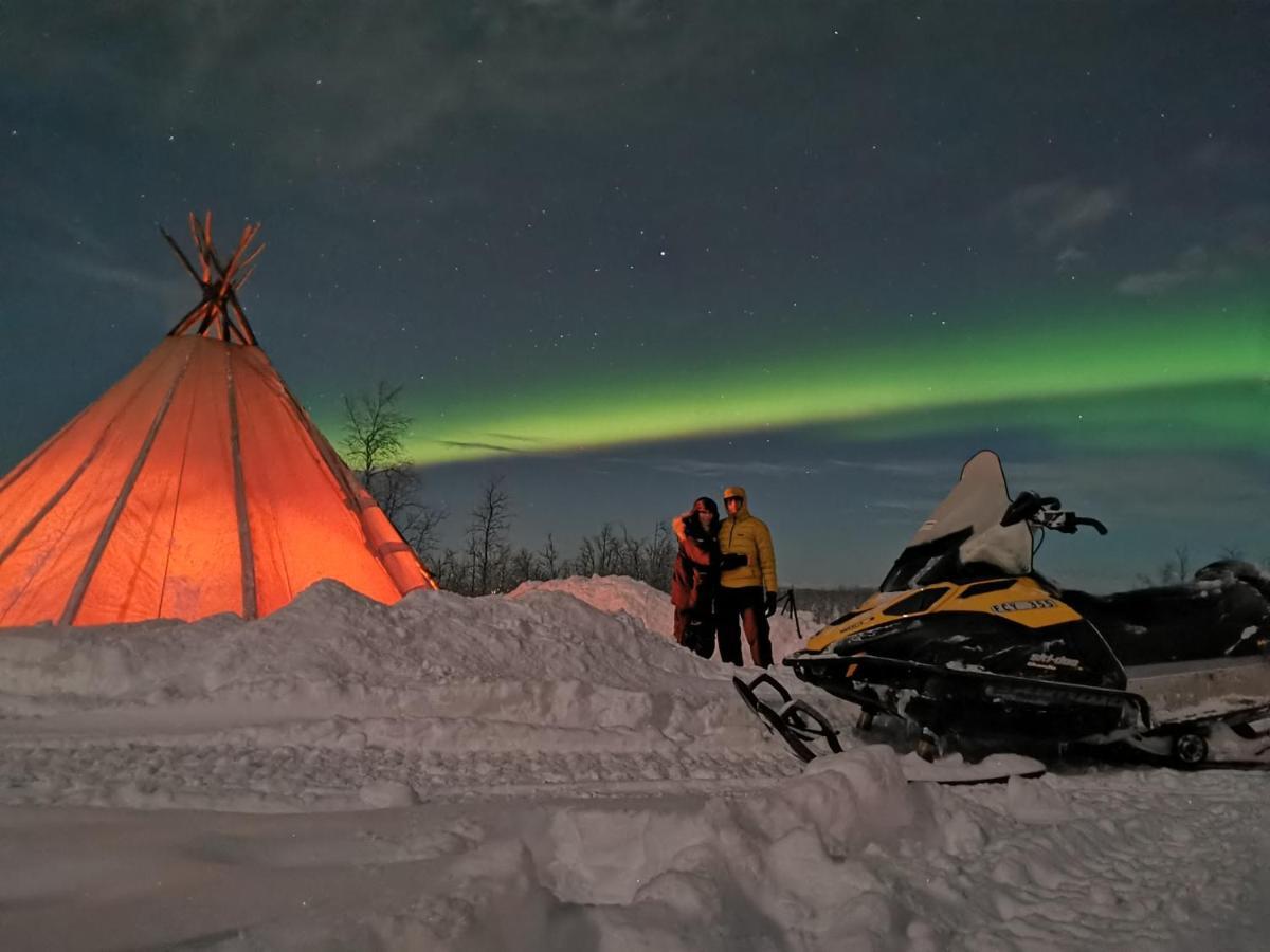 Mattarahkka Northern Light Lodge Kiruna Eksteriør bilde